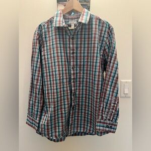 Bar lll - men’s slim fit plaid shirt